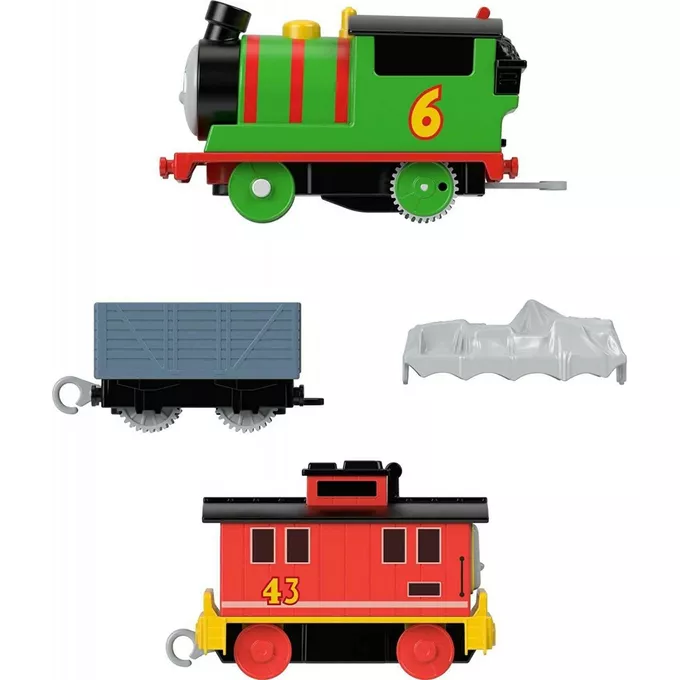 Fisher Price Pociąg Tomek i Przyjaciele Percy i Wózek Hamulcowy Bruno