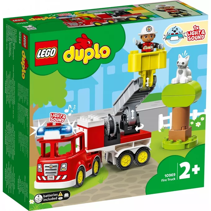LEGO Klocki DUPLO 10969 Wóz strażacki