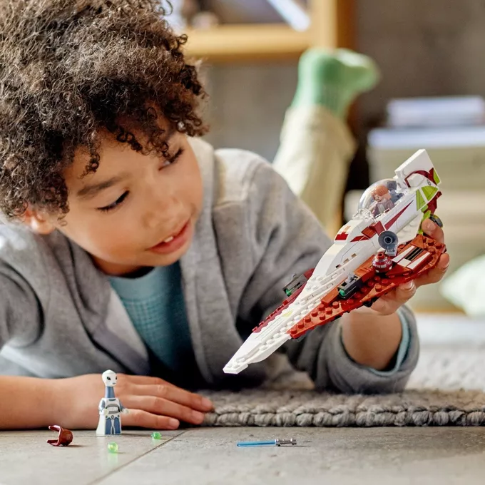 LEGO Klocki Zestaw konstrukcyjny Star Wars 75333 Myśliwiec Jedi Obi-Wana Kenobiego