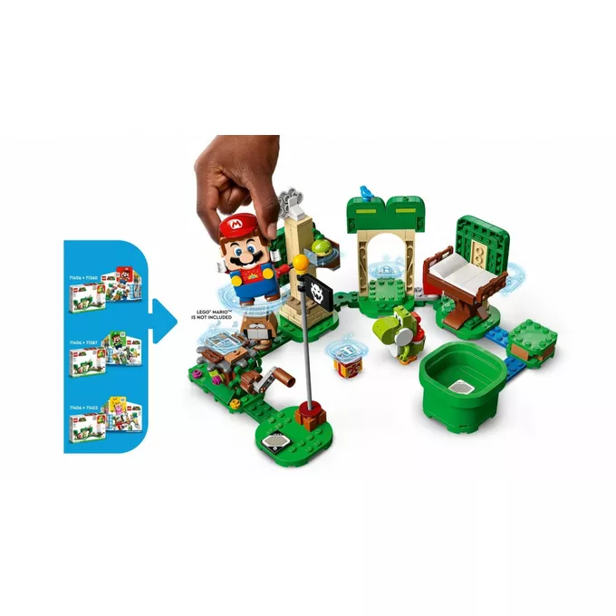 LEGO Zestaw rozszerzający Super Mario 71406 Dom prezentów Yoshiego