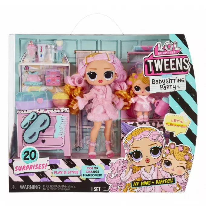 Mga Lalki L.O.L. Surprise Tweens, Ivy Winks + Babydoll