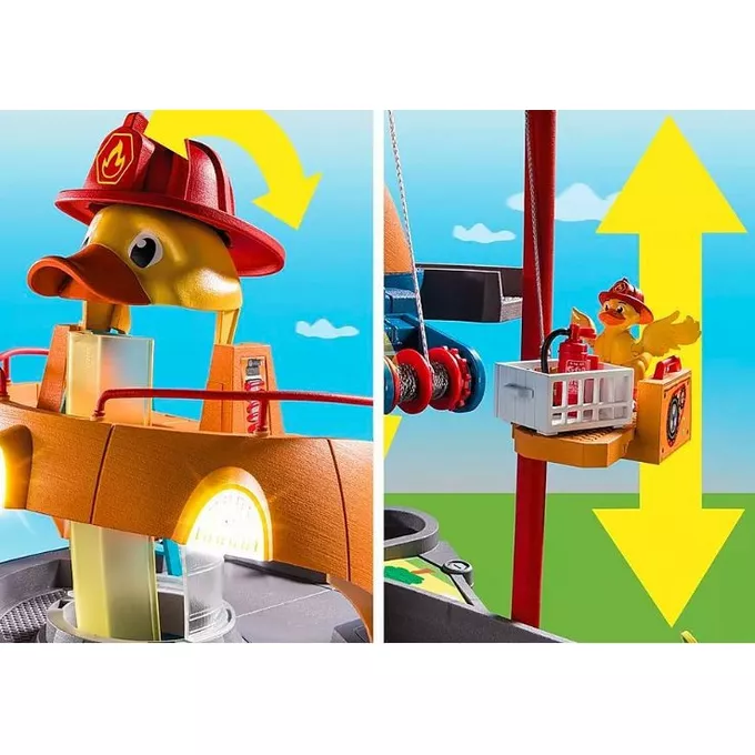 Playmobil Zestaw figurek DUCK ON CALL 70910 Kwatera główna