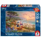 Schmidt Puzzle Premium Quality 1000 elementów THOMAS KINKADE Kaczor Donald &amp; Daisy (Disney)