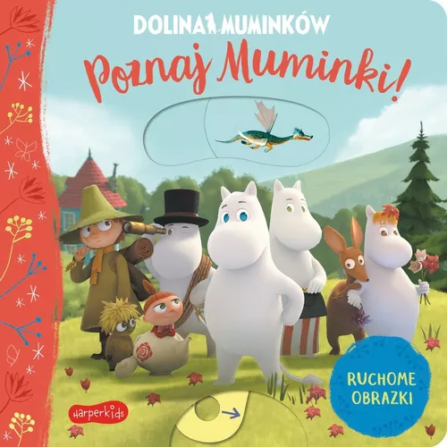 Harper Collins Książeczka Dolina Muminków. Poznaj Muminki! Ruchome obrazki