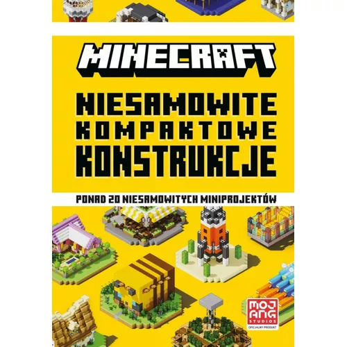Harper Collins Książeczka Minecraft. Niesamowite kompaktowe konstrukcje