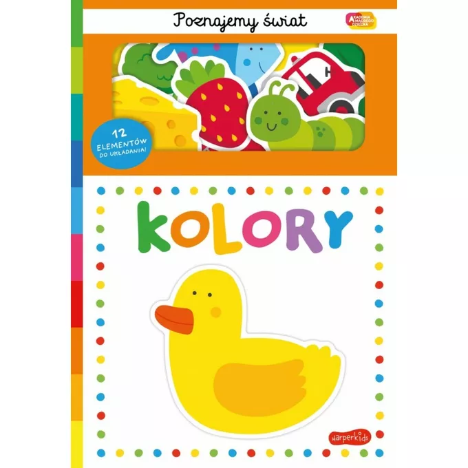 Harper Collins Książeczka Kolory. Akademia Mądrego Dziecka. Poznajemy świat