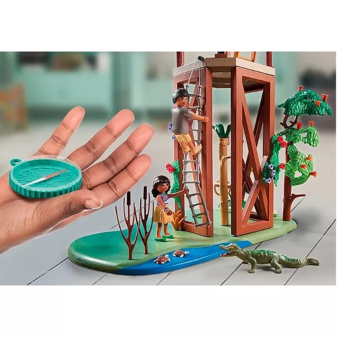 Playmobil Zestaw figurek Wiltopia 71008 Wieża badawcza z kompasem