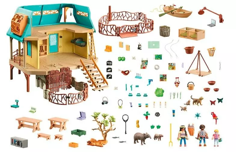 Playmobil Zestaw figurek Wiltopia 71007 Ośrodek opieki nad zwierzętami