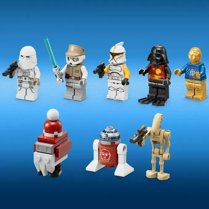 LEGO Star Wars 75340 LEGO Star Wars Kalendarz adwentowy