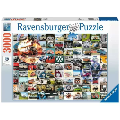 Ravensburger Polska Puzzle 3000 elementów 99 momentów VW