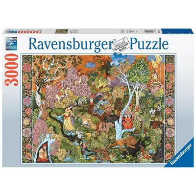 Ravensburger Polska Puzzle 3000 elementów Znaki słońca