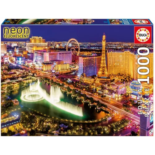 Educa Puzzle 1000 elementów, Neon Las Vegas