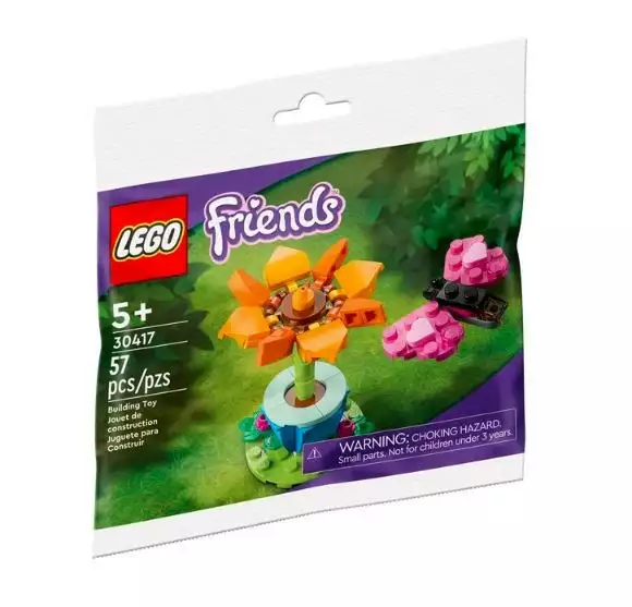 LEGO Klocki Friends 30417 Ogrodowy kwiat i motyl
