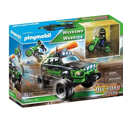 Playmobil Off Road  Zestaw Weekend Warrior 3w1 70460