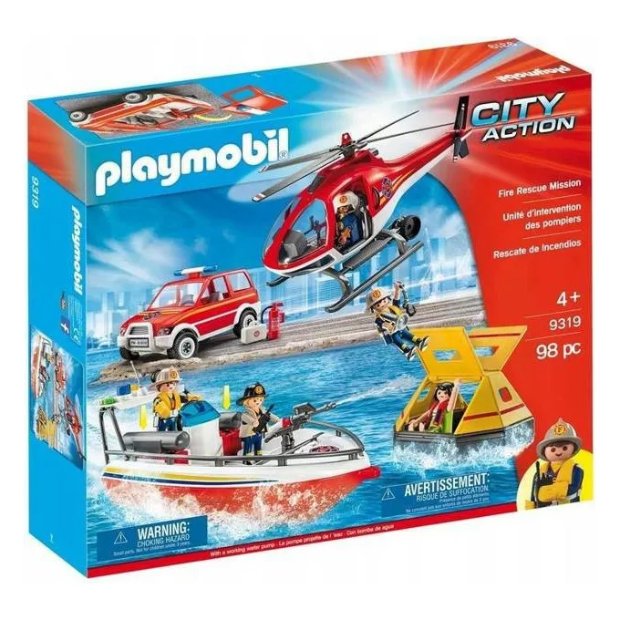 Playmobil Zestaw Misja ratownicza straży pożarnej