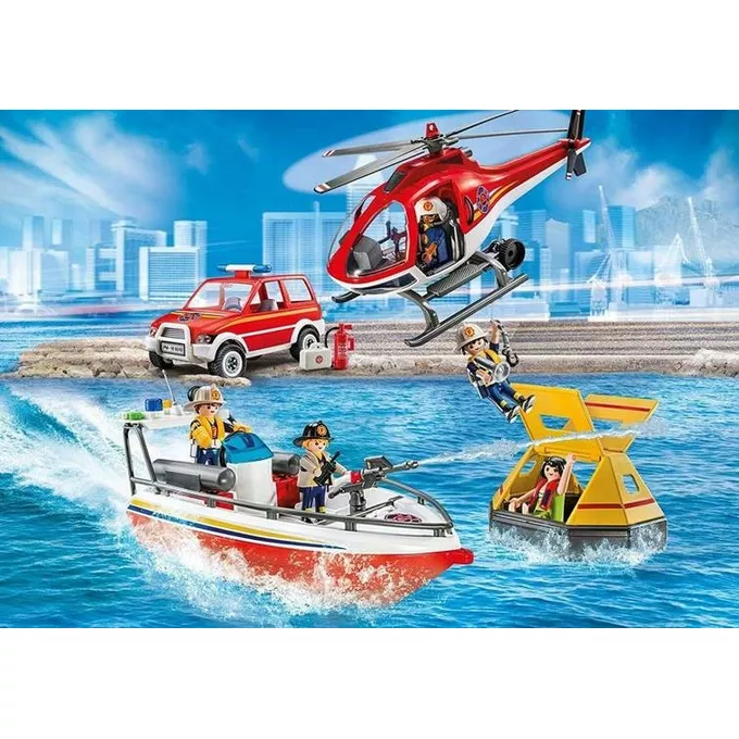 Playmobil Zestaw Misja ratownicza straży pożarnej