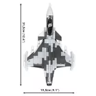 Cobi Klocki Armed Forces SAAB Jas 39 Gripen E 480 kl.