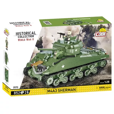Cobi Klocki Klocki Historical Collection WWII M4A3 838 elementów