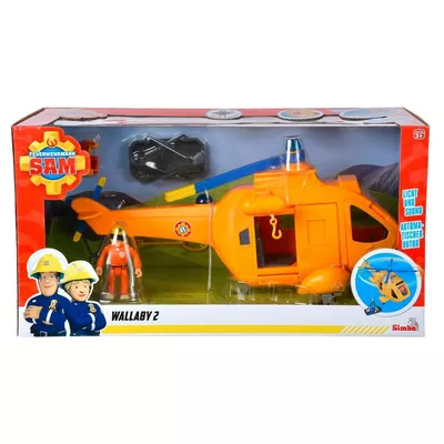 Simba Helikopter Wallaby II z figurką Strażak Sam
