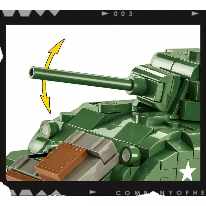 Cobi Klocki COH3 Sherman M4 A1 600 k l.