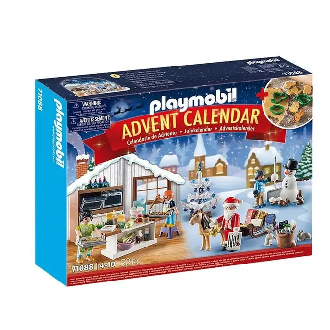 Playmobil Zestaw z figurkami Christmas 71088 Kalendarz adwentowy Świąteczne wypieki