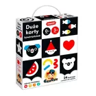 CzuCzu Duże karty kontrastowe dla dzieci 0 i 3 mies.+