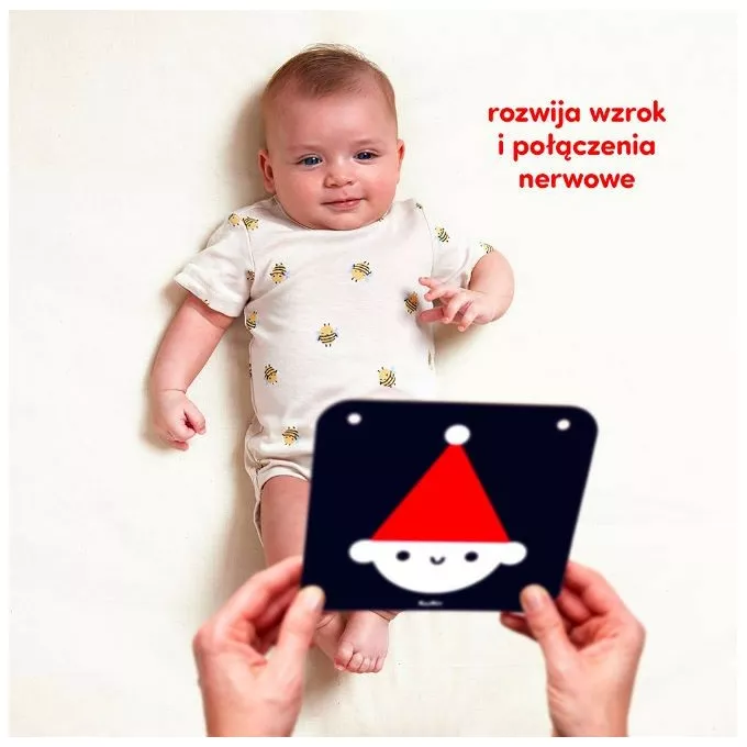CzuCzu Duże karty kontrastowe dla dzieci 0 i 3 mies.+