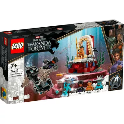 LEGO Klocki Super Heroes 76213 Sala tronowa króla Namora