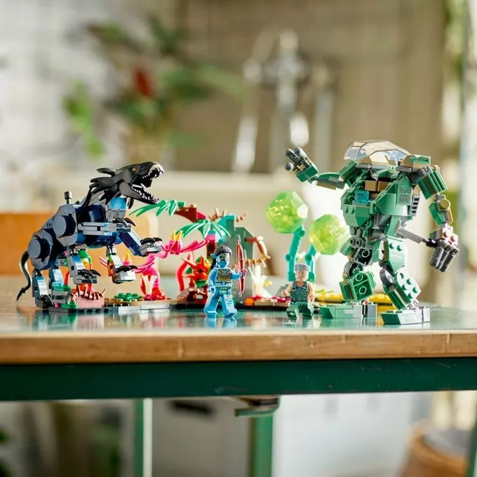 LEGO Klocki Avatar 75571 Neytiri i Thanator kontra Quar