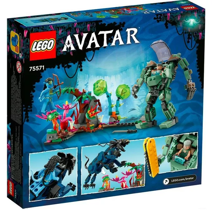 LEGO Klocki Avatar 75571 Neytiri i Thanator kontra Quar