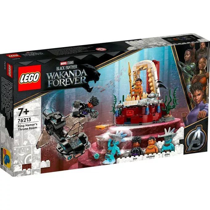 LEGO Klocki Super Heroes 76213 Sala tronowa króla Namora