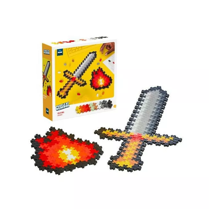 Dante Klocki Plus-Plus Puzzle po numerach - Przygoda 250 elementów