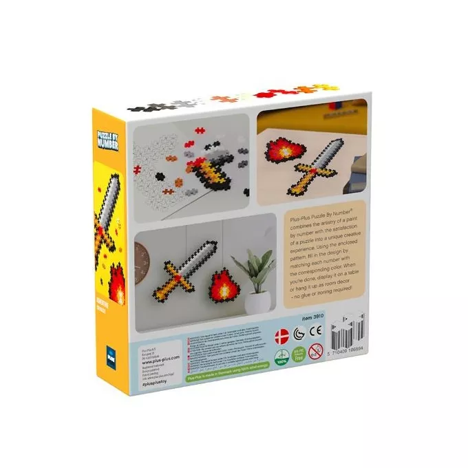 Dante Klocki Plus-Plus Puzzle po numerach - Przygoda 250 elementów