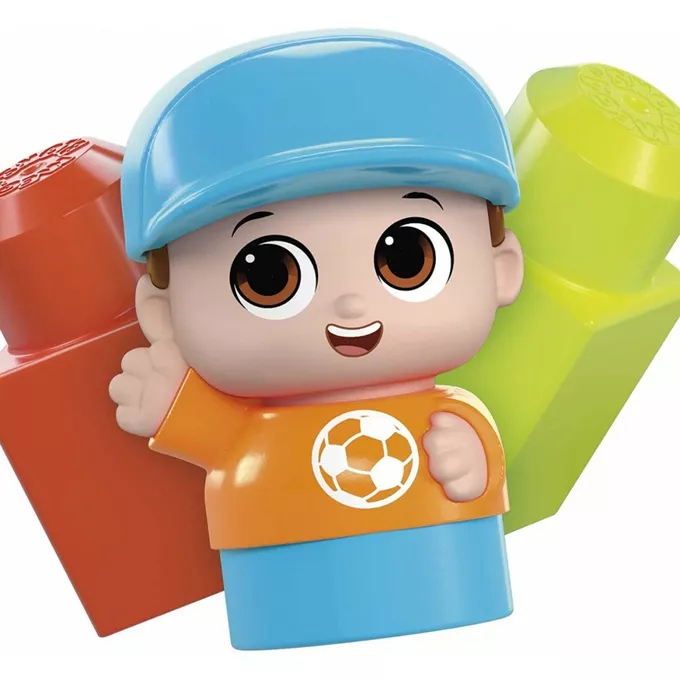 Mega Bloks Klocki Mega Bloks Wózek z klockami Buduj i kręć