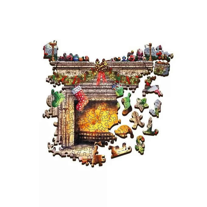 Trefl Puzzle drewniane Przy kominku 1000 elementów