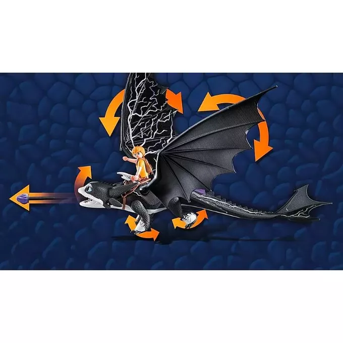 Playmobil Zestaw z figurkami Dragons 71081 Thunder &amp; Tom
