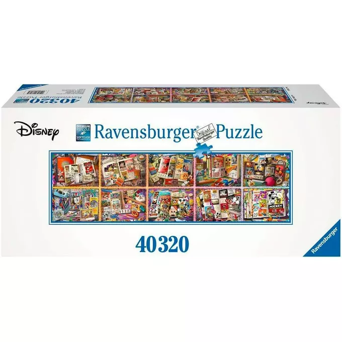 Ravensburger Polska Puzzle 40 000 elementów Z Mikim przez lata