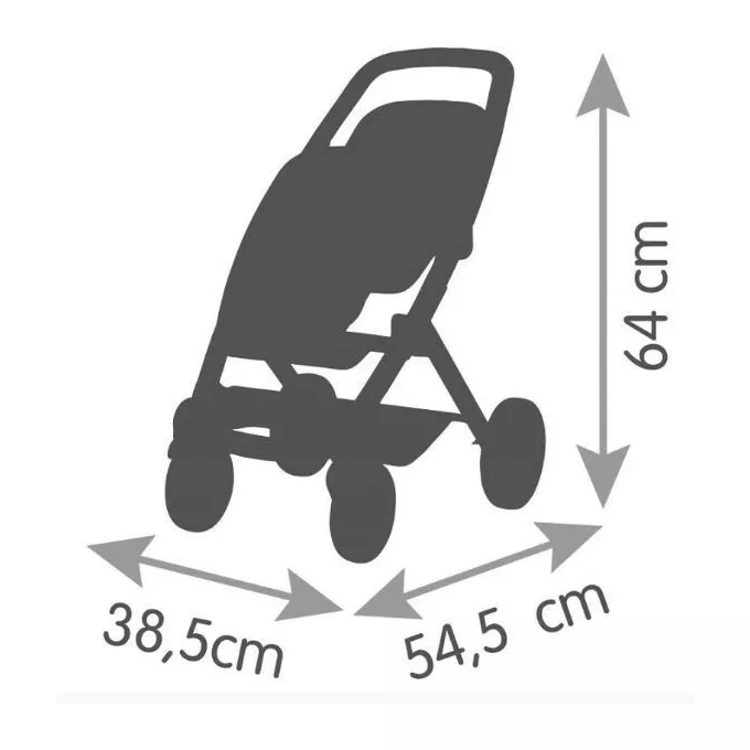 Smoby Spacerówka dla bliźniąt zielona Maxi Cosi Quinny