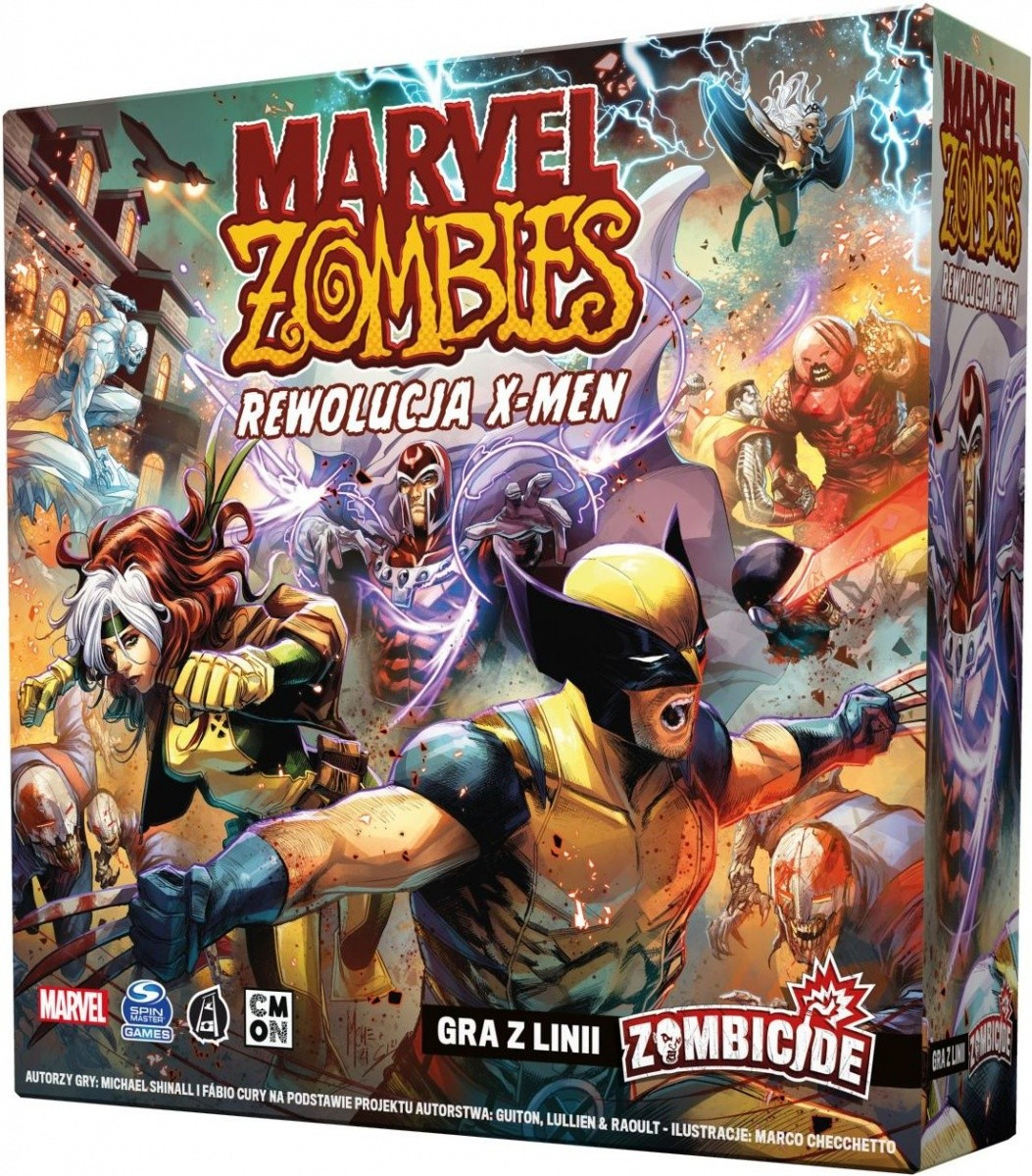 Obraz przedstawiający Portal Games Gra Marvel Zombies Rewolucja X-men