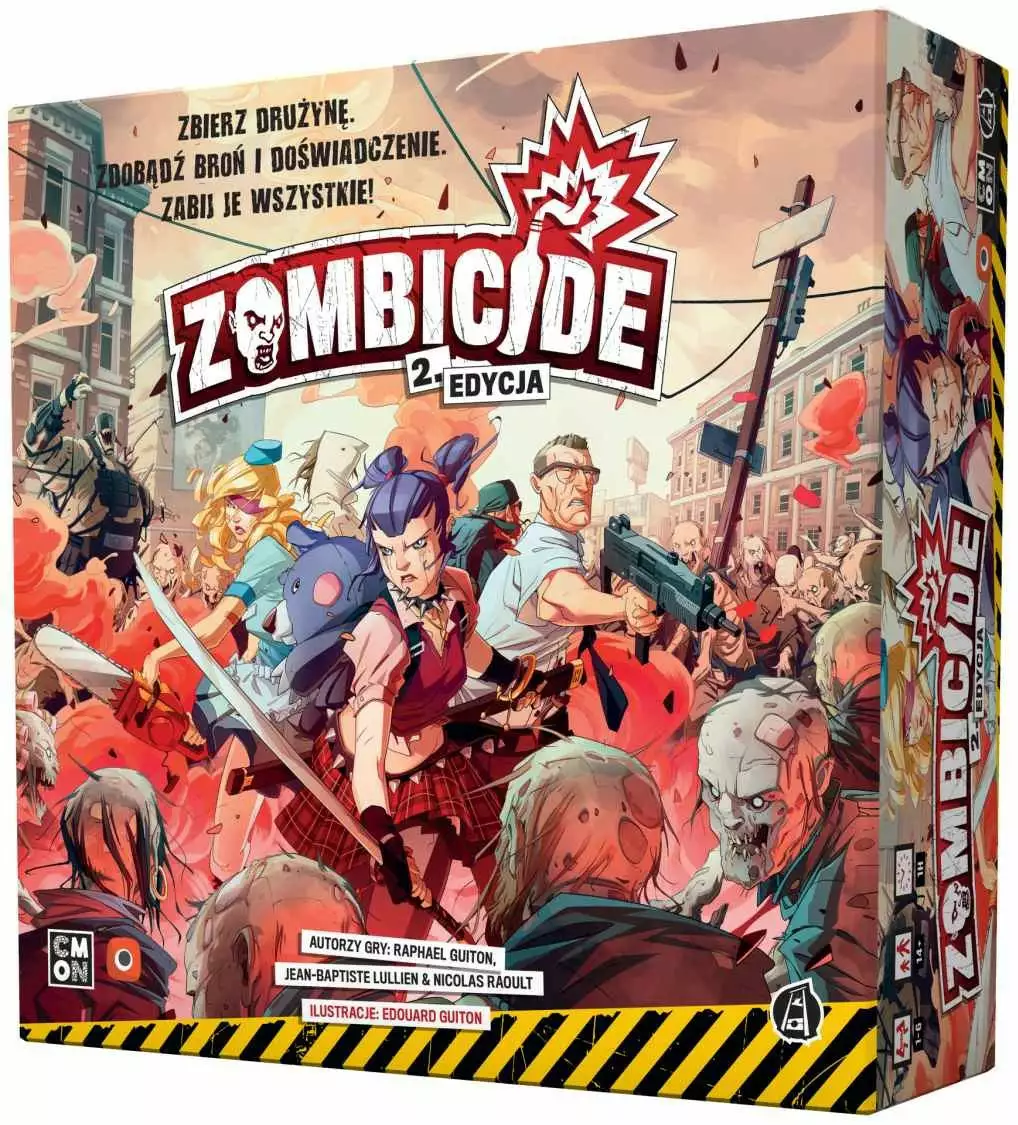 ilustracja: gra Zombicide 2. edycja 