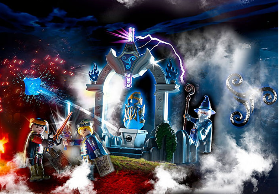 Playmobil Zestaw z figurkami Knights 70223 Świątynia czasu