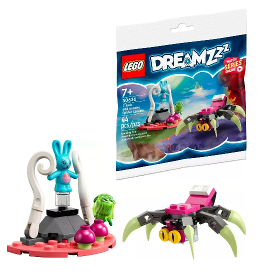 LEGO Klocki DREAMZzz 30636 Pajęcza ucieczka Z-Bloba i Bunchu
