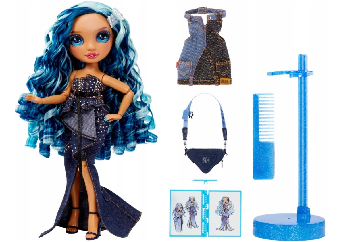 Mga Lalka Rainbow High Fantastic Fashion - BLUE - Skyler Bradshaw