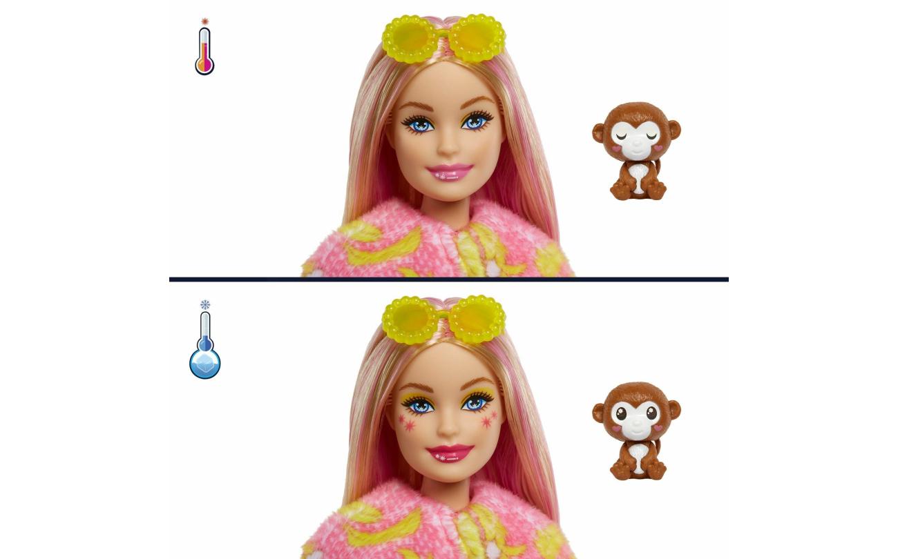 Mattel Lalka Barbie Cutie Reveal małpka