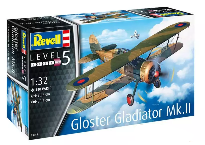 Revell Model plastikowy do sklejania Gloster Gladiator MK.II