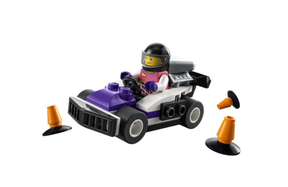 LEGO Klocki City 30589 Wyścigowy gokart