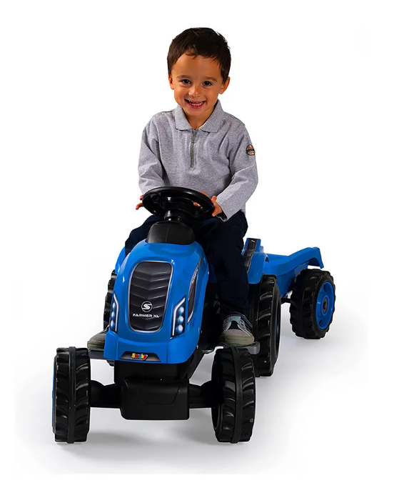 Smoby Traktor XL Niebieski