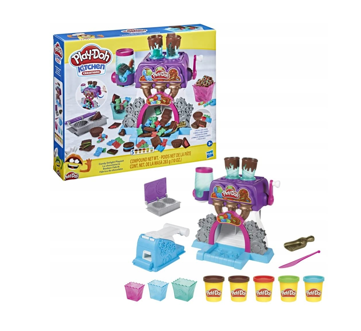 Hasbro Zestaw z masą plastyczną PlayDoh Fabryka czekolady