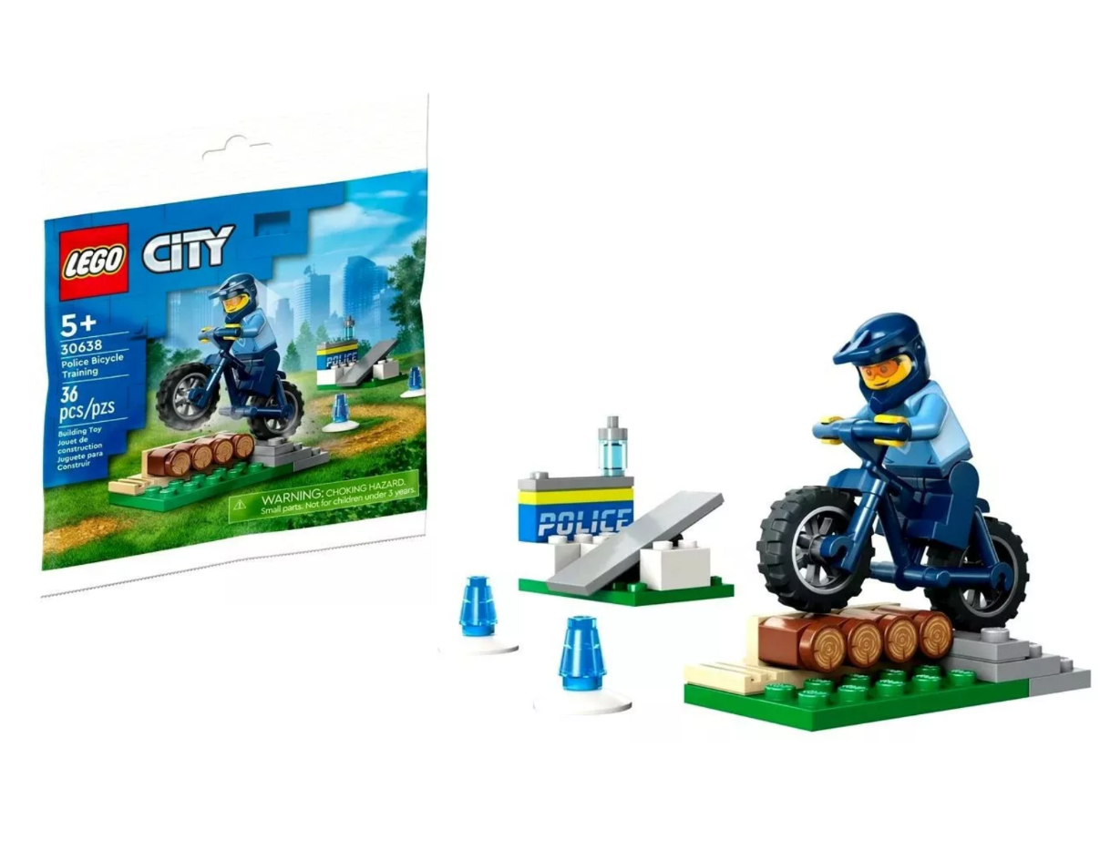 LEGO Klocki City 30638 Rower policyjny - szkolenie